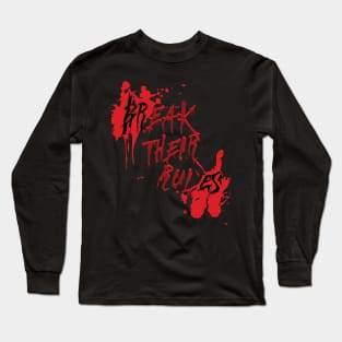 War Paint by BreakTheirRules Long Sleeve T-Shirt